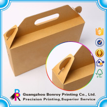 Benutzerdefinierte Kraftpapier Food Box wegnehmen Lebensmittelverpackungen Lunch Box Printing